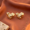 Gold Plated Statement Earrings for Women | Trendy Fashion Jewellery | Party Wear & Everyday Earrings | Luxury Party Wear Statement Earrings For Daily Wear &  Causal Wear Earrings
