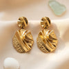 Gold Plated Statement Earrings for Women | Trendy Fashion Jewellery | Party Wear & Everyday Earrings | Luxury Party Wear Statement Earrings For Daily Wear &  Causal Wear Earrings