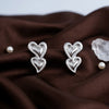 Silver Plated Statement Earrings for Women | Trendy Fashion Jewellery | Party Wear & Everyday Earrings | Luxury Party Wear Statement Earrings For Daily Wear &  Causal Wear Earrings