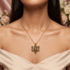 Gold Plated Pendant Necklace for Women | Elegant Party Wear Chain | Fashion Chain for Daily & Causal Wear