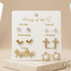 Mira Everyday Stud Earring Set (6 Earrings)
