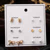 Gold Plated 6 Pair Of Earrings for Women | Trendy Fashion Combo Earrings Jewellery | Party Wear & Everyday Earrings | Luxury Party Wear Statement Earrings For Daily Wear &  Causal Wear Earrings