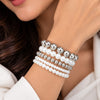 Bedded Bracelet For Women And Girls | Everyday Jewellery (Set Of 5)