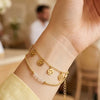 Gold Plated Bracelet for Women | Trendy Chain Bracelet | Adjustable Fashion Bracelet| Trendy Causal & Party Wear Jewellery