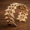 Gold Plated Cuff Bracelet for Women | Adjustable Designer Open Bracelet | Minimal Statement Jewellery | Trendy Fashion Jewellery | Trendy Causal & Party Wear Jewellery