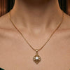 Gold Plated Pendant Necklace for Women | Elegant Party Wear Chain | Fashion Chain for Daily & Causal Wear