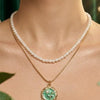 Gold Plated Pendant Necklace for Women | Elegant Party Wear Chain | Fashion Chain for Daily & Causal Wear