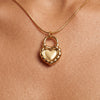 Anti-Tarnish Gold Plated Pendant Necklace for Women | Elegant Party Wear Chain | Fashion Chain for Daily & Causal Wear
