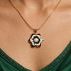 Anti-Tarnish Gold Plated Pendant Necklace for Women | Elegant Party Wear Chain | Fashion Chain for Daily & Causal Wear