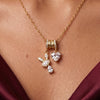 Anti-Tarnish Gold Plated Pendant Necklace for Women | Elegant Party Wear Chain | Fashion Chain for Daily & Causal Wear