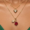 Anti-Tarnish Gold Plated Pendant Necklace for Women | Elegant Party Wear Chain | Fashion Chain for Daily & Causal Wear