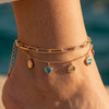 Anti-Tarnish Adjustable Anklet For Women | Gold Plated Anklet | Daily Wear Jewellery