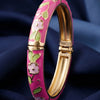 Anti-Tarnish Round Bangle For Women|Gold Plated Luxury Fashion Jewellery | Party Wear & Daily Wear Kada Bracelet