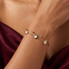 Anti-Tarnish Adjustable Bracelet | Simple Minimal Gold Plated Bracelet For Women & Girls