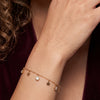 Anti-Tarnish Adjustable Bracelet | Simple Minimal Gold Plated Bracelet For Women & Girls