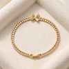 Anti-Tarnish Adjustable Bracelet | Simple Minimal Gold Plated Bracelet For Women | Everyday Wear Jewellery