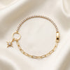 Anti-Tarnish Adjustable Bracelet | Simple Minimal Gold Plated Bracelet For Women | Everyday Wear Jewellery