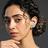 Anti-Tarnish Statement Earcuff  For Women | Silver Plated Luxury Fashion Jewellery | Party Wear & Daily Wear