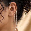 Anti-Tarnish Statement Earcuff  For Women |Gold Plated Luxury Fashion Jewellery | Party Wear & Daily Wear
