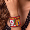 Navratri Garaba Ethnic Kada For Women | Colourful Traditional Gujarati Jewellery