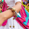 Navratri Garaba Silver-Plated Kada For Women | Traditional Gujarati Festive Jewellery