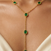 Anti-Tarnish Gold Plated Pendant Necklace for Women | Elegant Party Wear Chain | Fashion Chain for Daily & Causal Wear