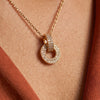 Anti-Tarnish Gold Plated Pendant Necklace for Women | Elegant Party Wear Chain | Fashion Chain for Daily & Causal Wear