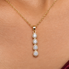Anti-Tarnish Gold Plated Pendant Necklace for Women | Elegant Party Wear Chain | Fashion Chain for Daily & Causal Wear