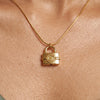 Anti-Tarnish Gold Plated Pendant Necklace for Women | Elegant Party Wear Chain | Fashion Chain for Daily & Causal Wear