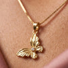 Anti-Tarnish Gold Plated Pendant Necklace for Women | Elegant Party Wear Chain | Fashion Chain for Daily & Causal Wear