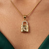 Anti-Tarnish Gold Plated Pendant Necklace for Women | Elegant Party Wear Chain | Fashion Chain for Daily & Causal Wear