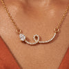 Anti-Tarnish Gold Plated Pendant Necklace for Women | Elegant Party Wear Chain | Fashion Chain for Daily