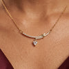 Anti-Tarnish Gold Plated Pendant Necklace for Women | Elegant Party Wear Chain | Fashion Chain for Daily