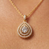 Anti-Tarnish Gold Plated Pendant Necklace for Women | Elegant Party Wear Chain | Fashion Chain for Daily & Causal Wear