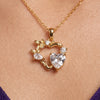 Anti-Tarnish Gold Plated Pendant Necklace for Women | Elegant Party Wear Chain | Fashion Chain for Daily & Causal Wear