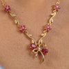 Anti-Tarnish Gold Plated Pendant Necklace for Women | Elegant Party Wear Chain | Fashion Chain for Daily & Causal Wear