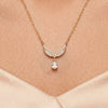 Anti-Tarnish Gold Plated Pendant Necklace for Women | Elegant Party Wear Chain | Fashion Chain for Daily & Causal Wear