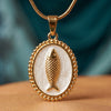 Anti-Tarnish Gold Plated Pendant Necklace for Women | Elegant Party Wear Chain | Fashion Chain for Daily & Causal Wear